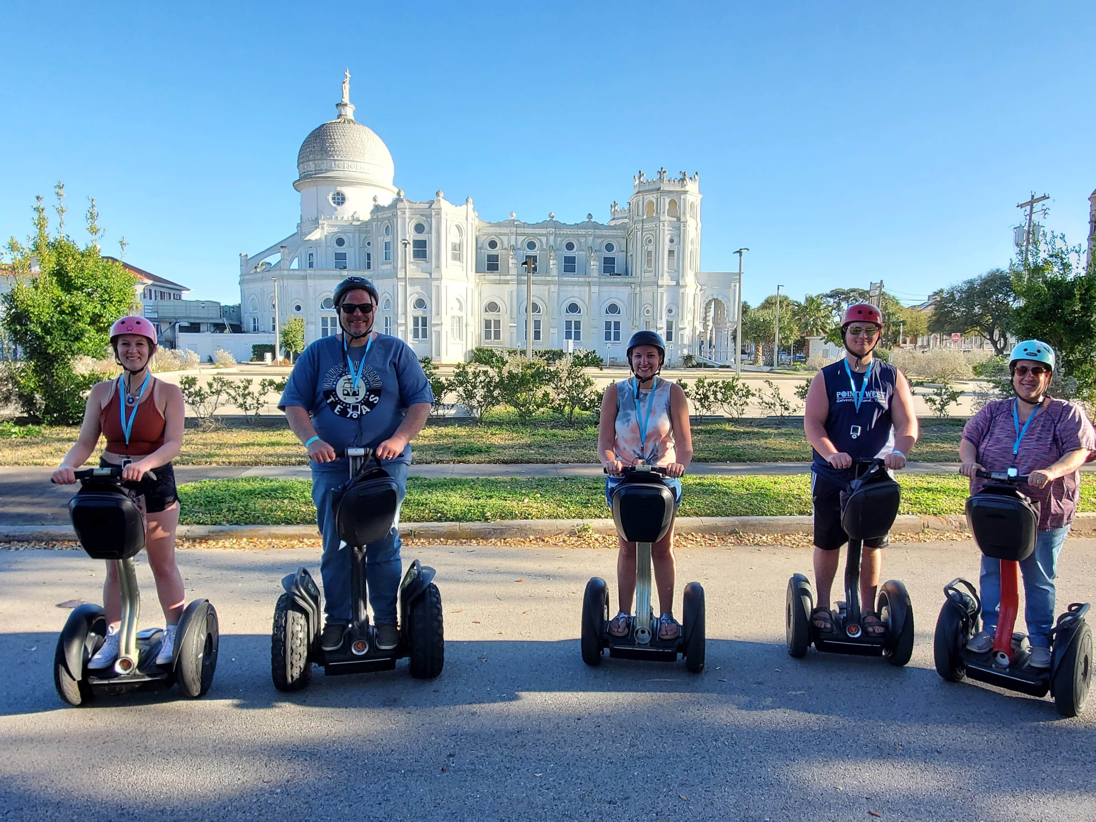 History tour at Galveston historic site
